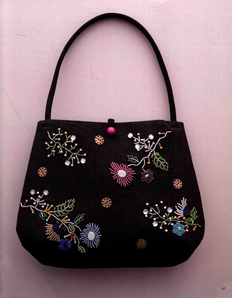 Naoko Shimoda's Embroidery Book - Backpack, Coin Purse and Small Items (2014) (CHINESE)