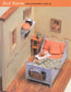 Dollhouse Miniature Accessories - Wall and Floor