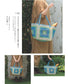 Stylish Motif Basket Bag Made of Paper Band (Yumiko Asano) (2025)