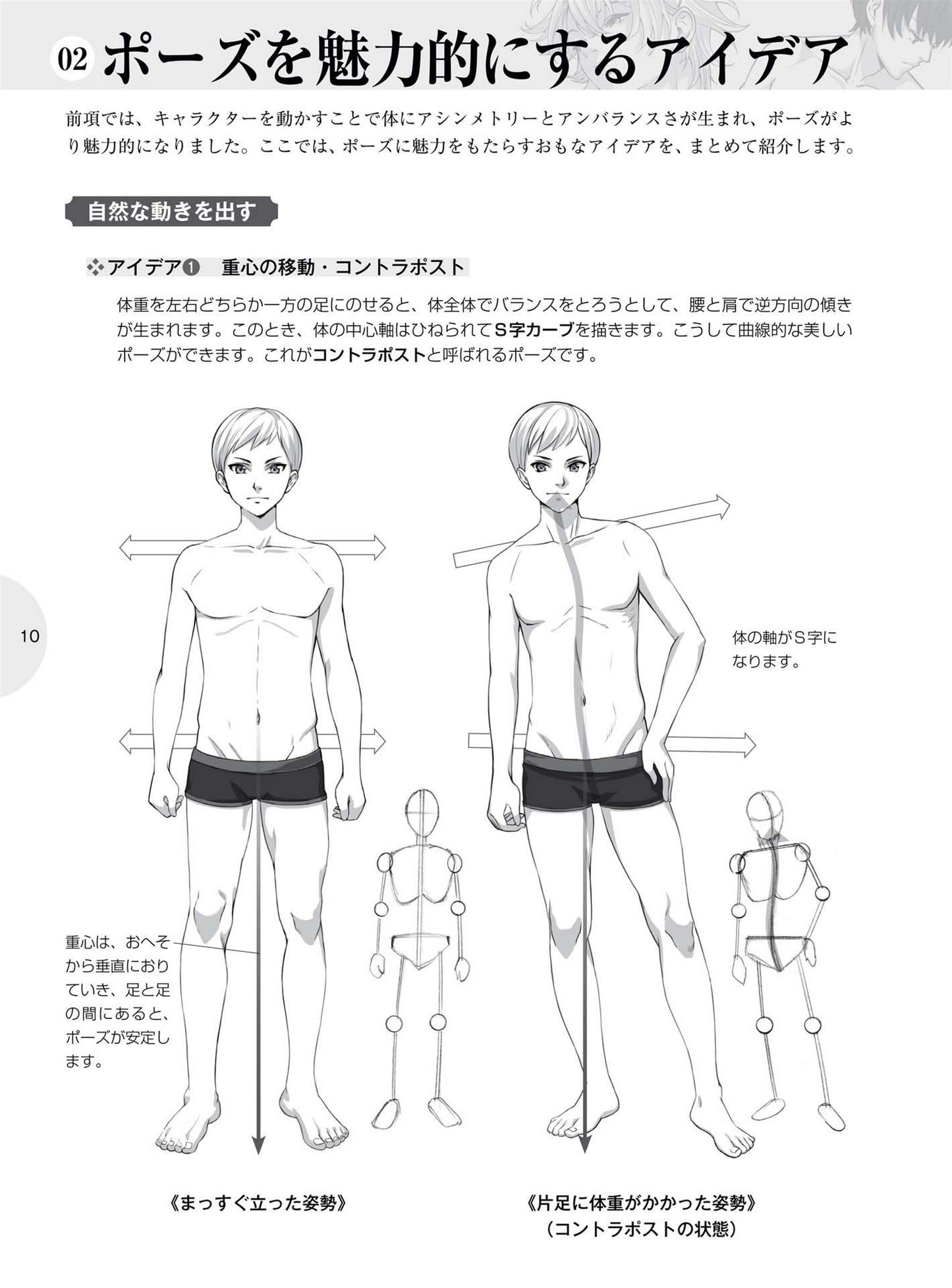 How to Draw Men's Moe Character, Bose Edition