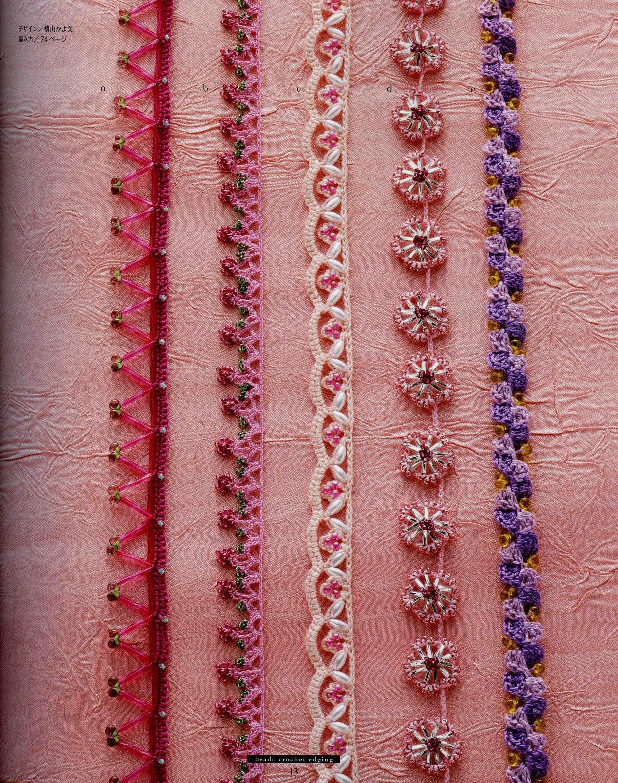 Beads Crochet Edging