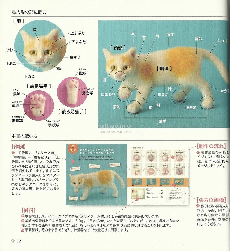 Cat Felt Doll