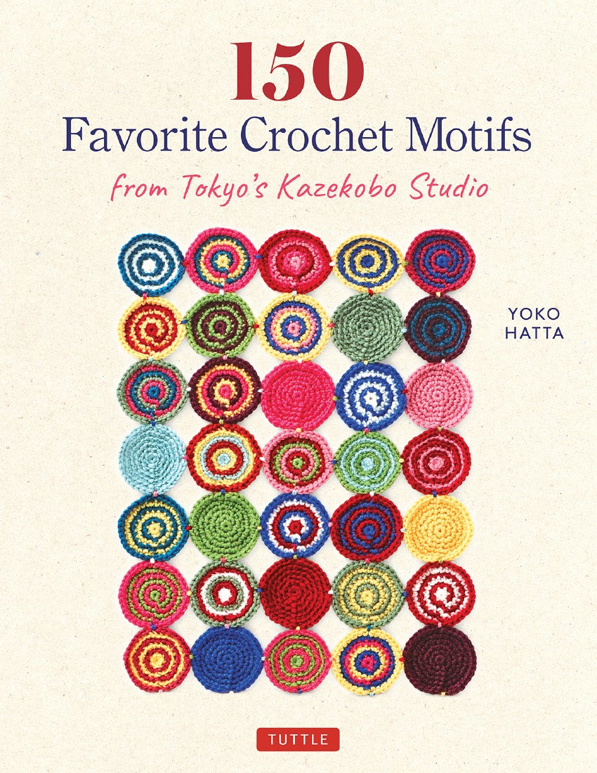 150 Favorite Crochet Motifs from Tokyo's Kazekobo Studio (2020)