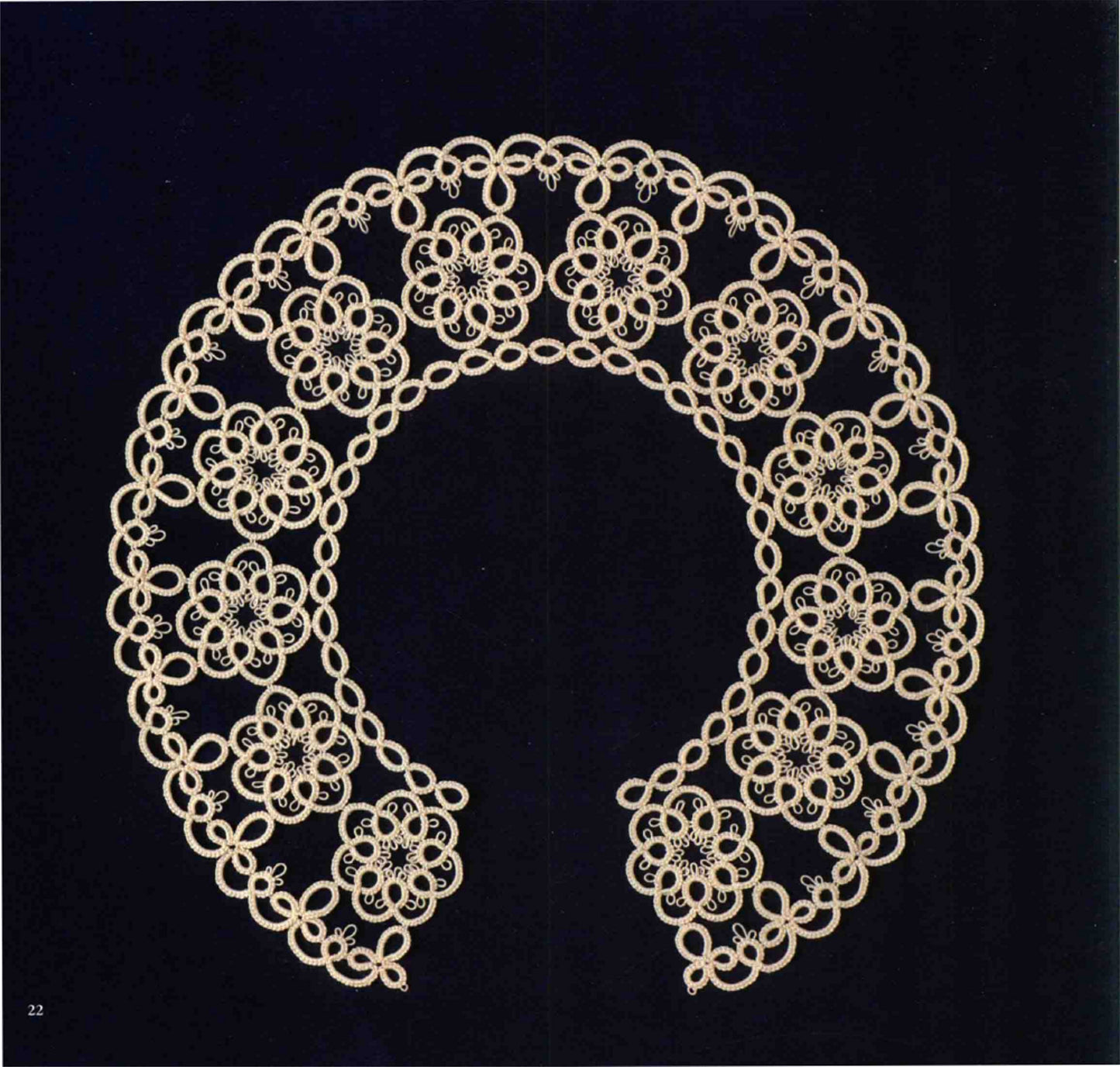 Introductory Tutorial on Needle Tatting Lace (Chinese)