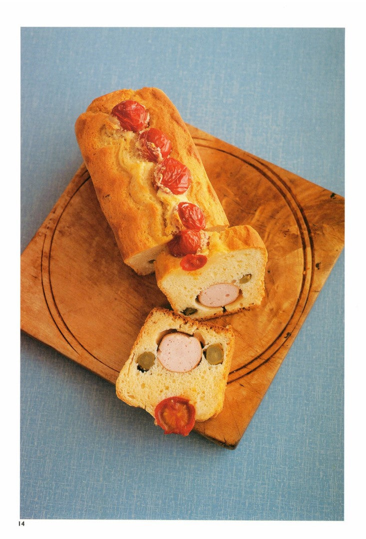 Salted Cake and Side Dish Bread Made With Pancake Mix