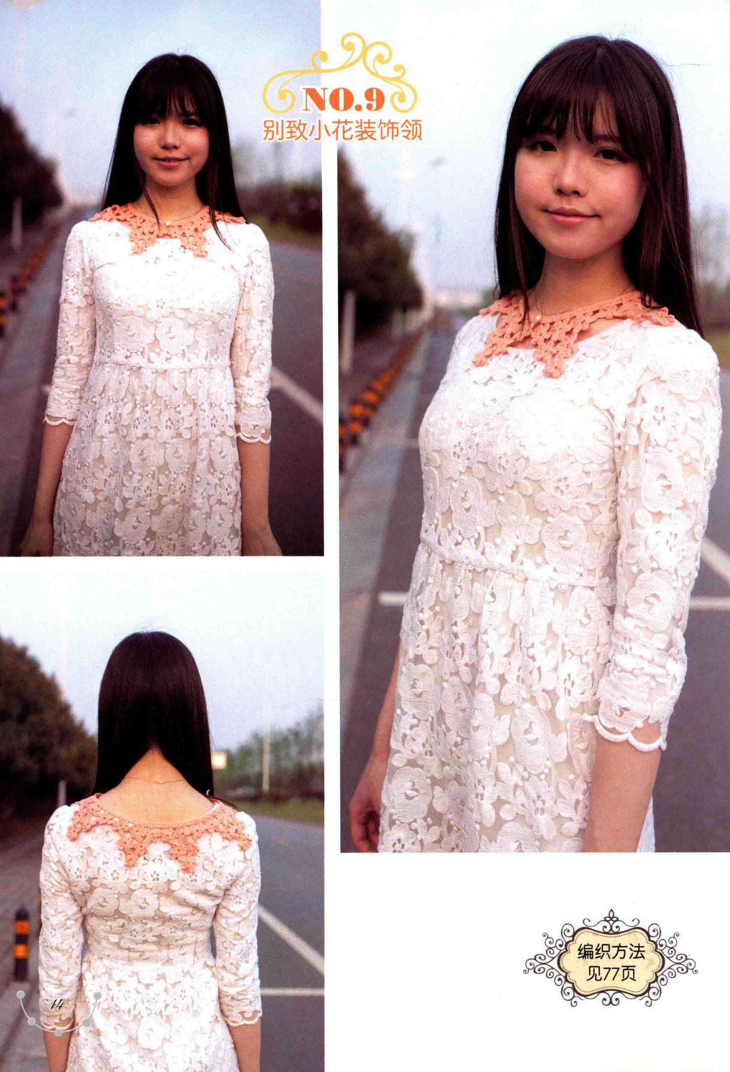 Hand-Knitted Woolen Collar (by Tan Yang Chun) (CHINESE)