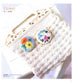 Small Embroidered Brooch and Macaron Coin Purse (2016) (CHINESE)