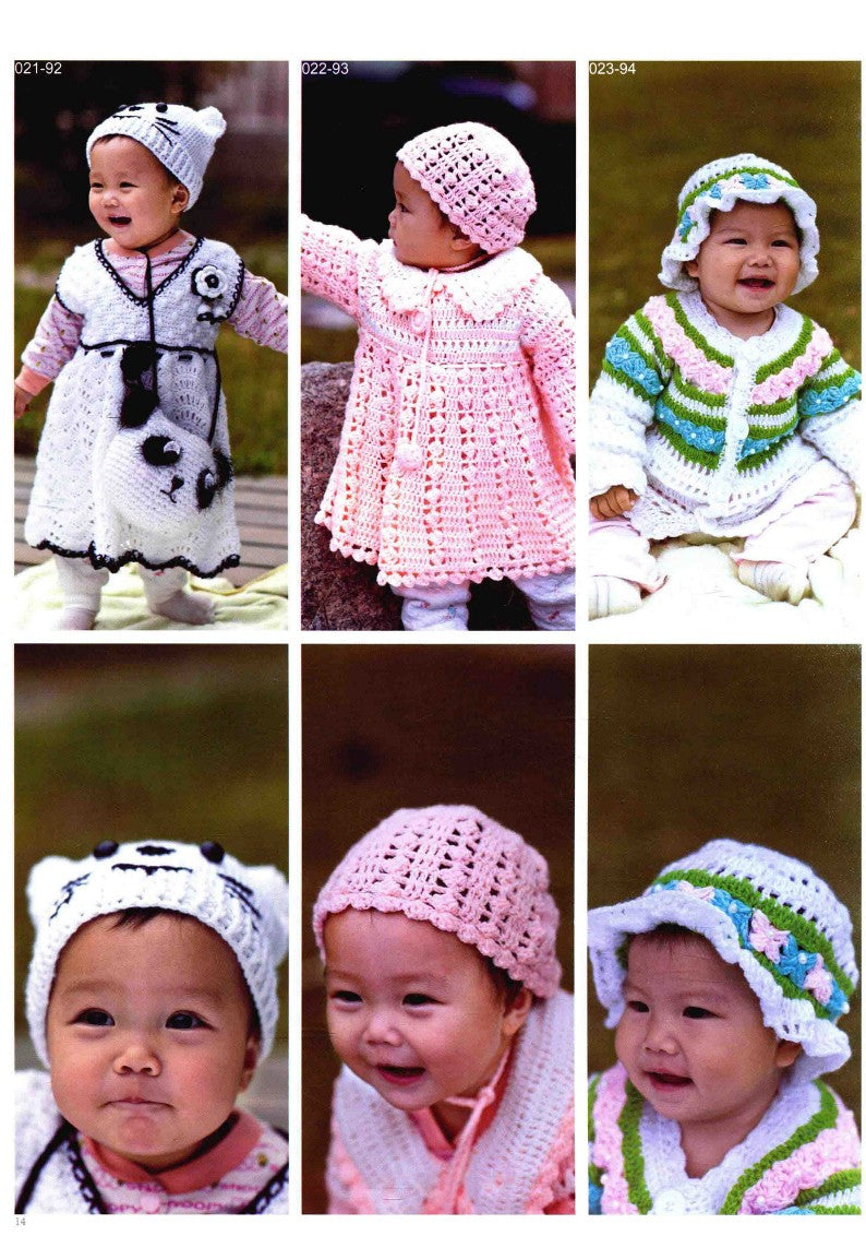 Crochet Baby Sweaters for 50-130cm (2015) (CHINESE)