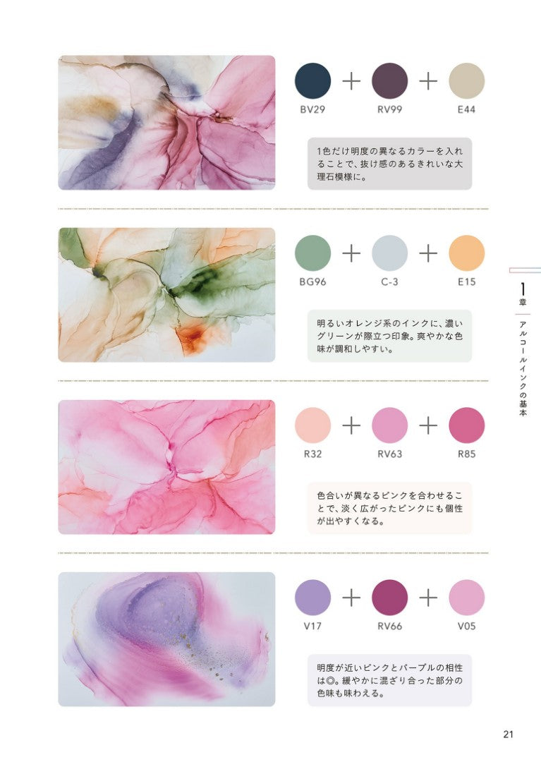 A World of Fantasy - Miscellaneous Goods Made With Alcohol Ink Art (Yuko Nakajima) (2023)