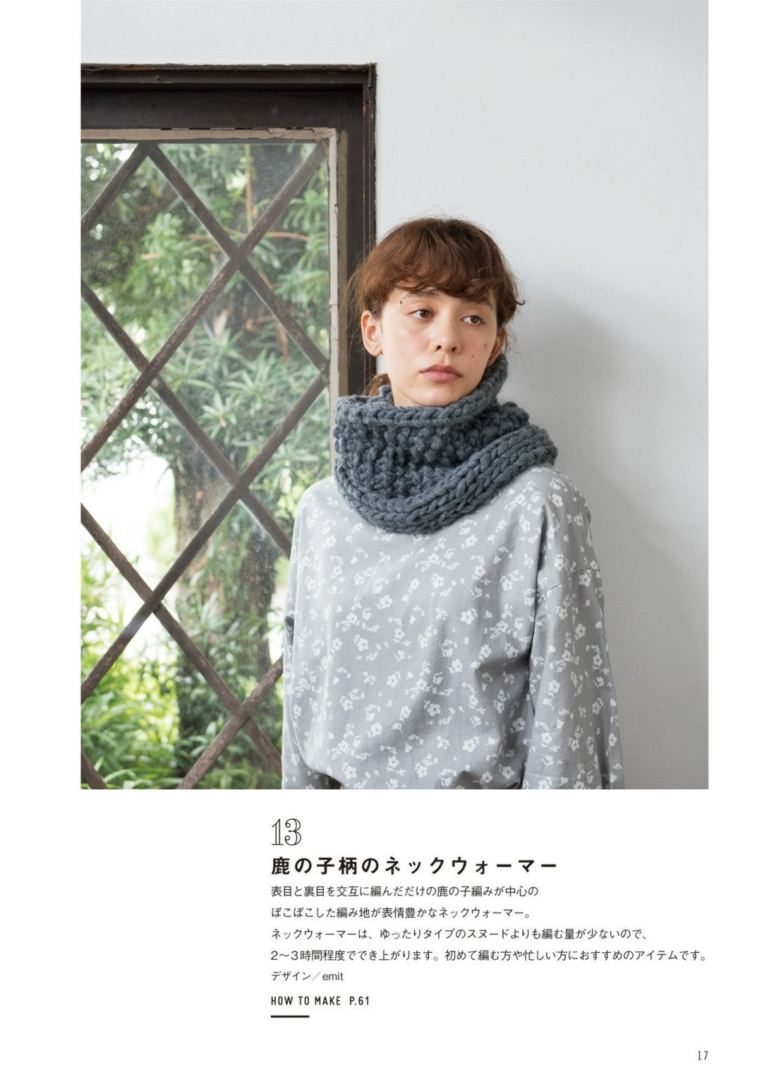Accessories and Bags Knitted with Jumbo Needles (2017)
