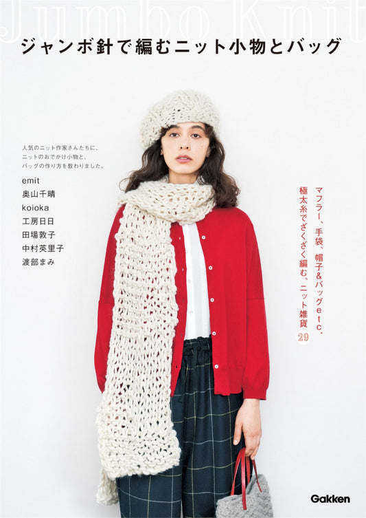 Accessories and Bags Knitted with Jumbo Needles (2017)