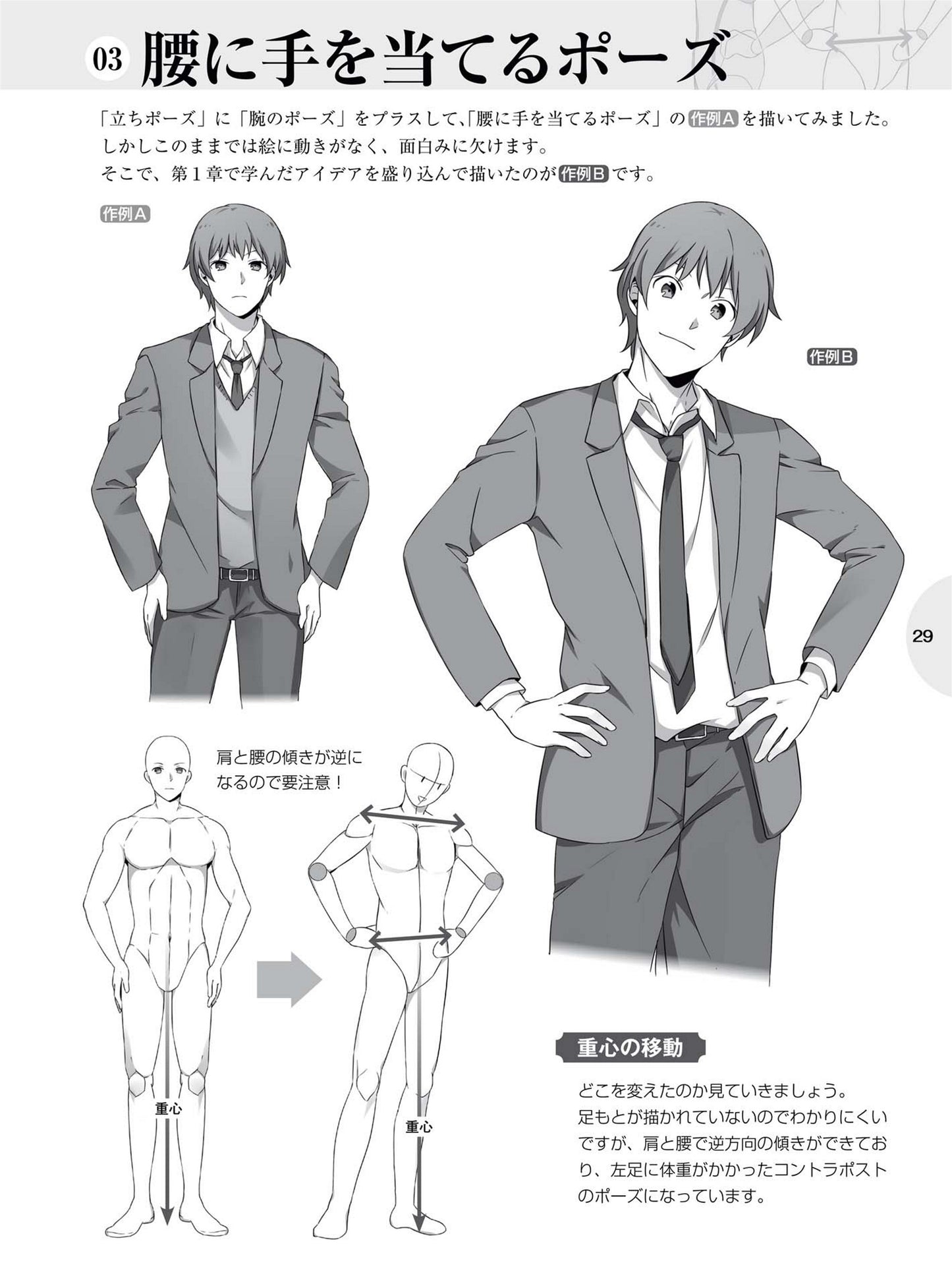 How to Draw Men's Moe Character, Bose Edition