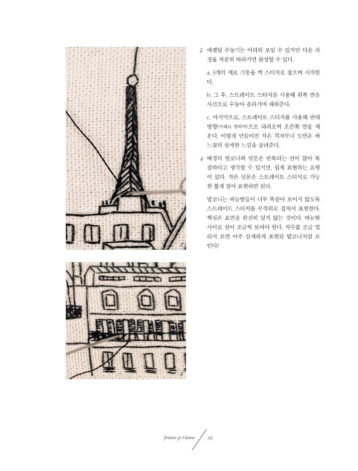 Embroider the Streets of Europe (Charles Henri, Elin Petronella) (Korean)