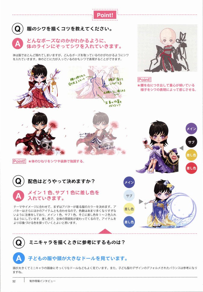 How to Draw Mini Moving Characters