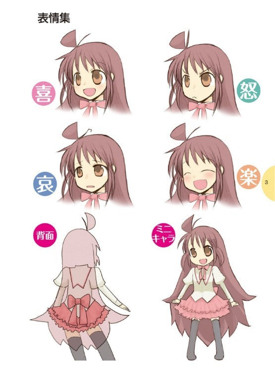 How to Draw a Moe Character's Face and Body