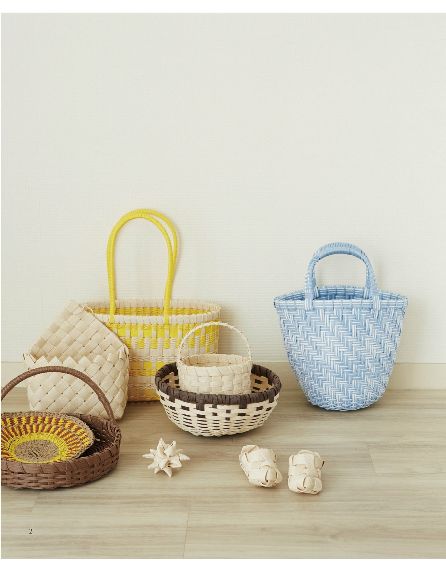 Colorful European Style Bags and Baskets by Noriko Takamiya