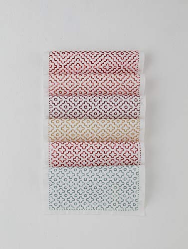 (PREORDER-Delivery in 48hrs) Colorful and Adorable Sashiko - Embroidered Dishcloths and Accessories (Sashikonami) (2020)