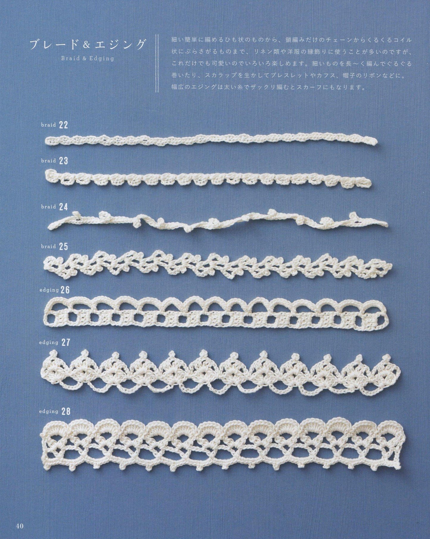 My First Crochet Lace - Kaze Kobo Motifs, Braids and Edges (2023)