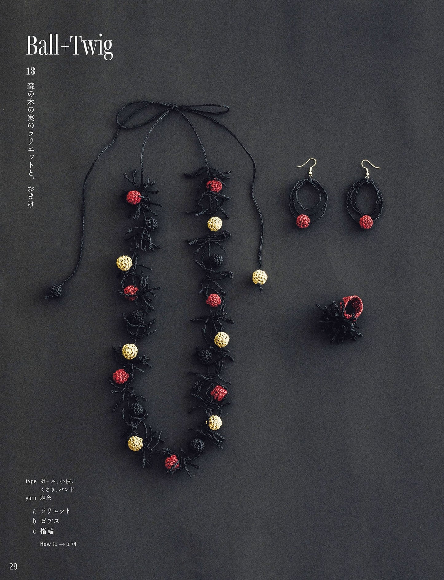 Ball, Ring and Circle Accessories by Yuka Koshizen (2022)