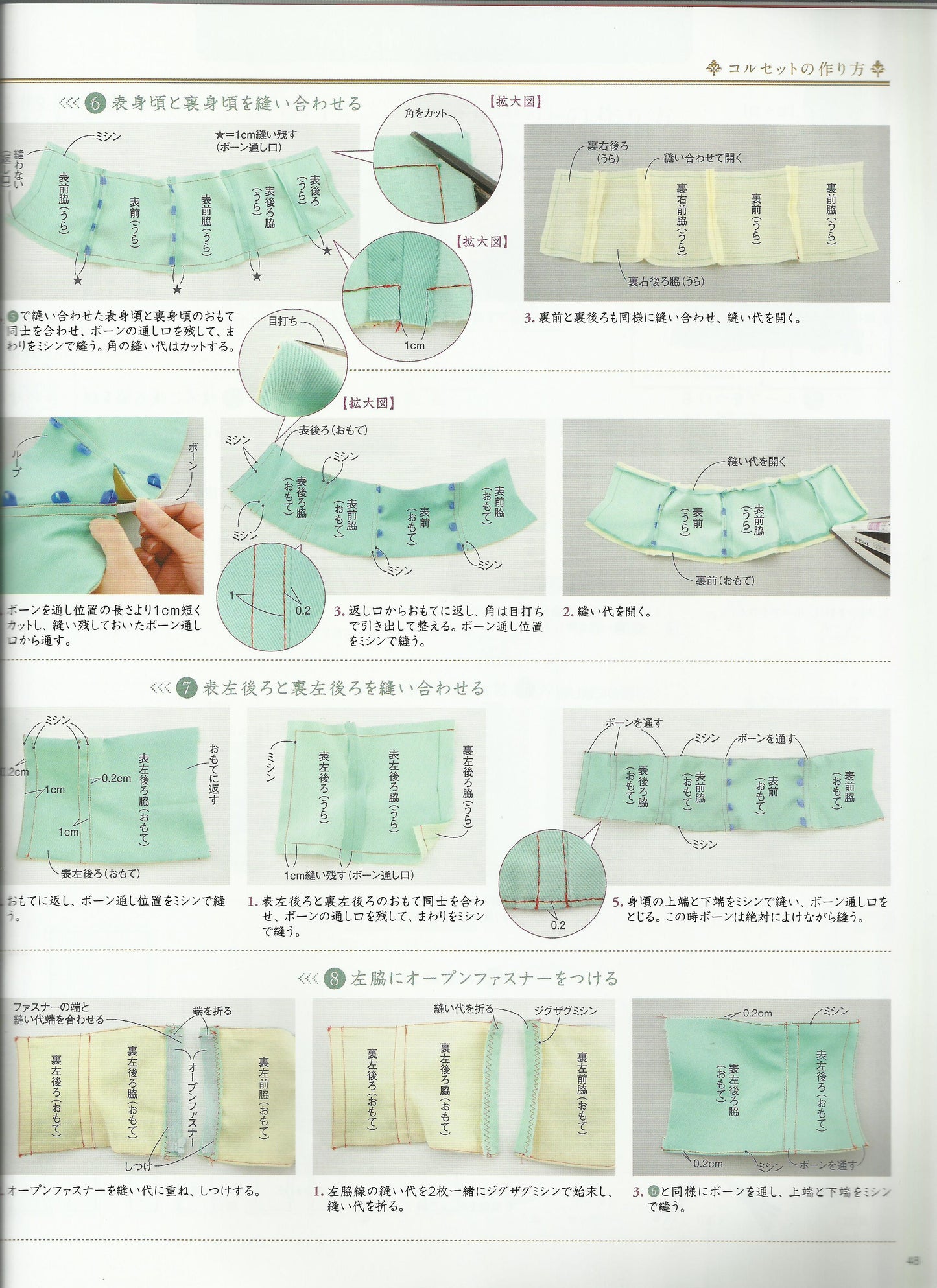 Otome Sewing Book Vol.8 WARNING READ NOTES!