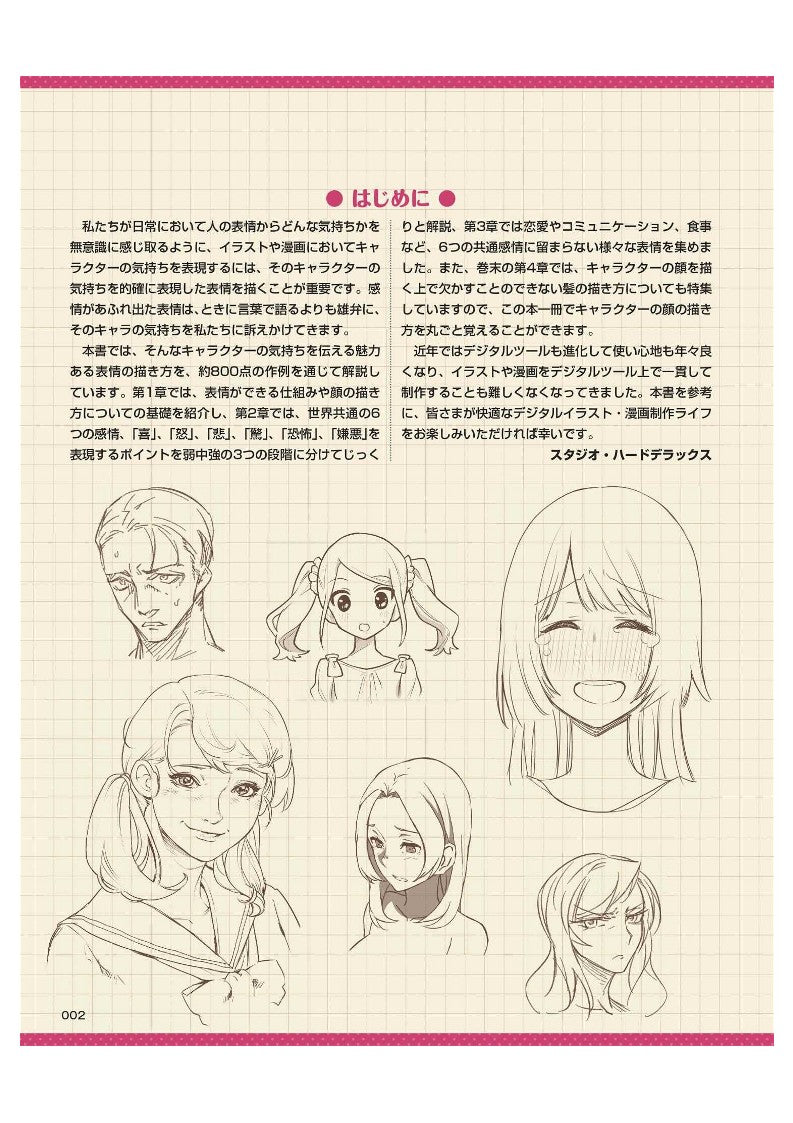 How to Draw Facial Expressions