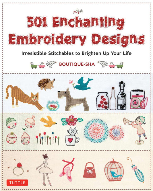 501 Enchanting Embroidery Designs