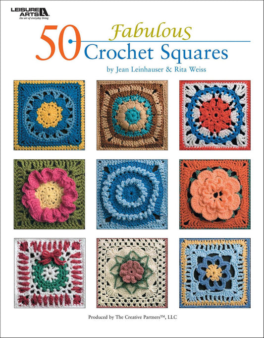 50 Fabulous Crochet Squares - Leisure Arts
