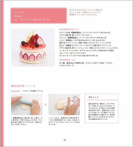 (PREORDER-Delivery in 48hrs) Cute French Sweet Motifs Made From Clay and Clear Resin (Miwa Tani) (2009)