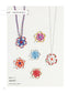 Colorful Tatting Accessories - Coloring with Embroidery Threads and Beads by Yoshiko Arizumi