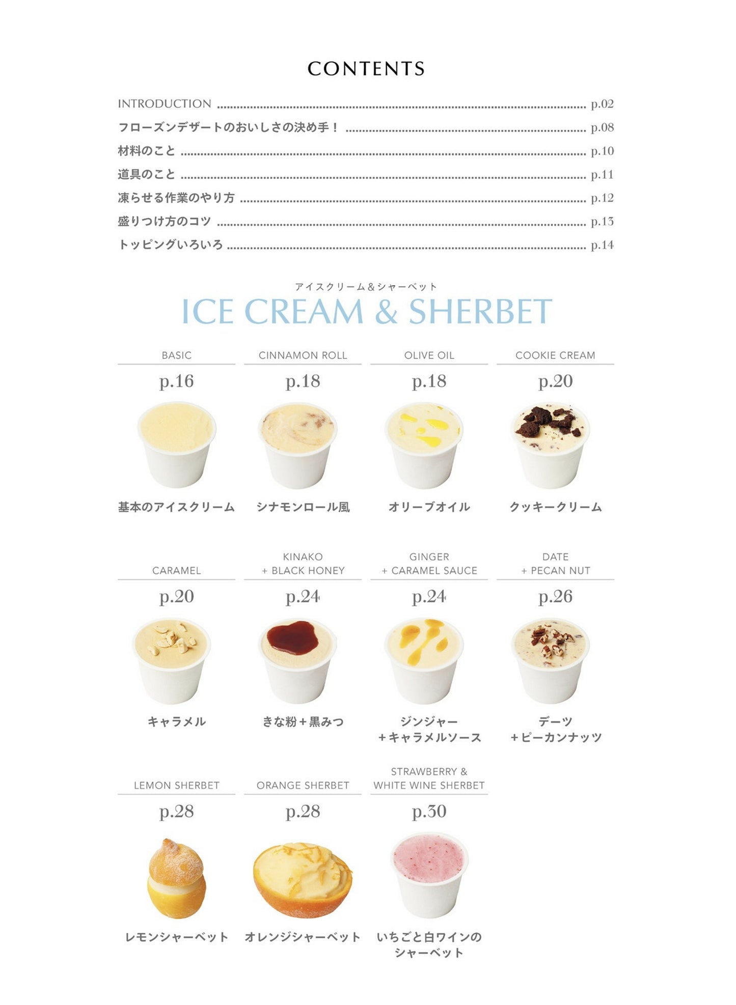 Ice Cream and Frozen Desserts