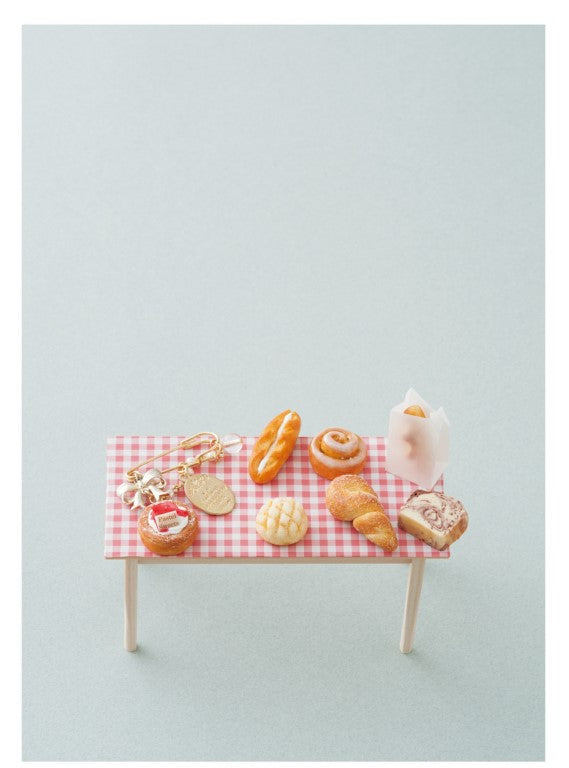 Cute Miniature Bread Made of Resin Clay (Mayu Sekiguchi) (2014)