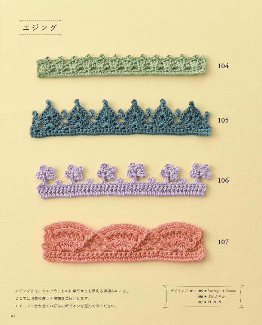 Crochet Motif Pattern 107 (2025)