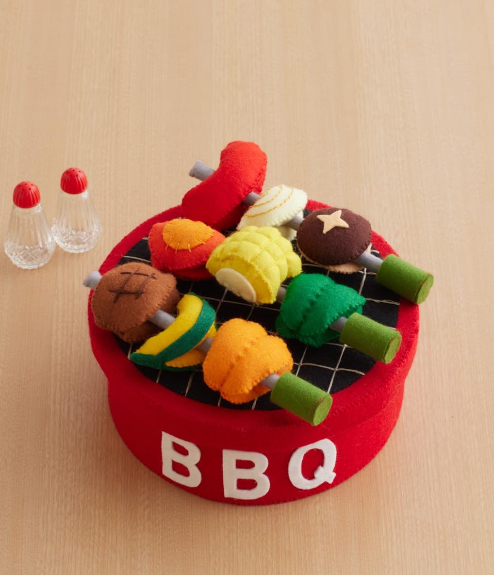 (PREORDER-Delivery in 48hrs) I Love Food! My First Felt Play-Food Set (2025)