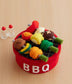 (PREORDER-Delivery in 48hrs) I Love Food! My First Felt Play-Food Set (2025)