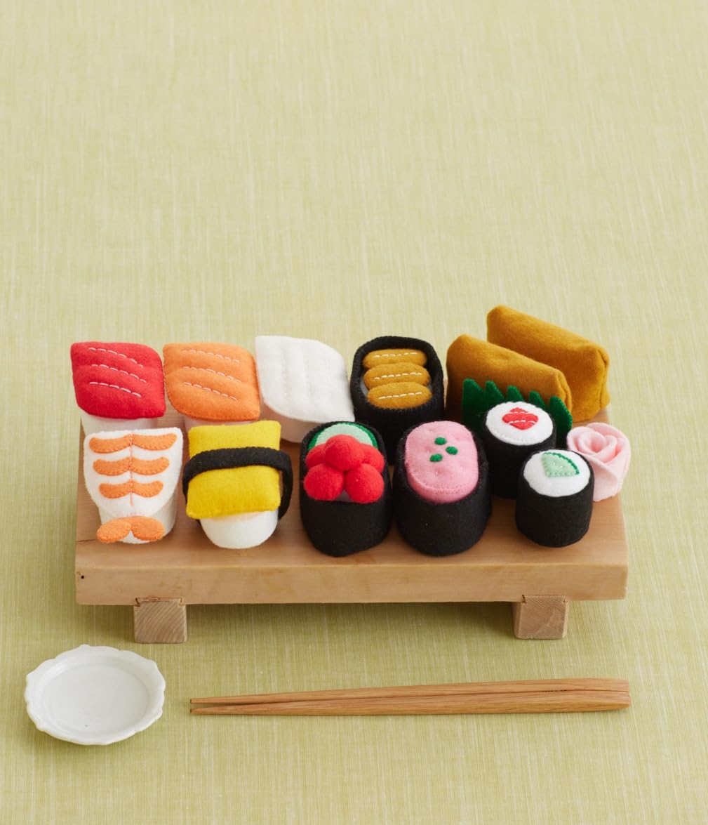 (PREORDER-Delivery in 48hrs) I Love Food! My First Felt Play-Food Set (2025)