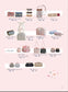 (PREORDER-Delivery in 48hrs) Cute Pouch Collection (2026)