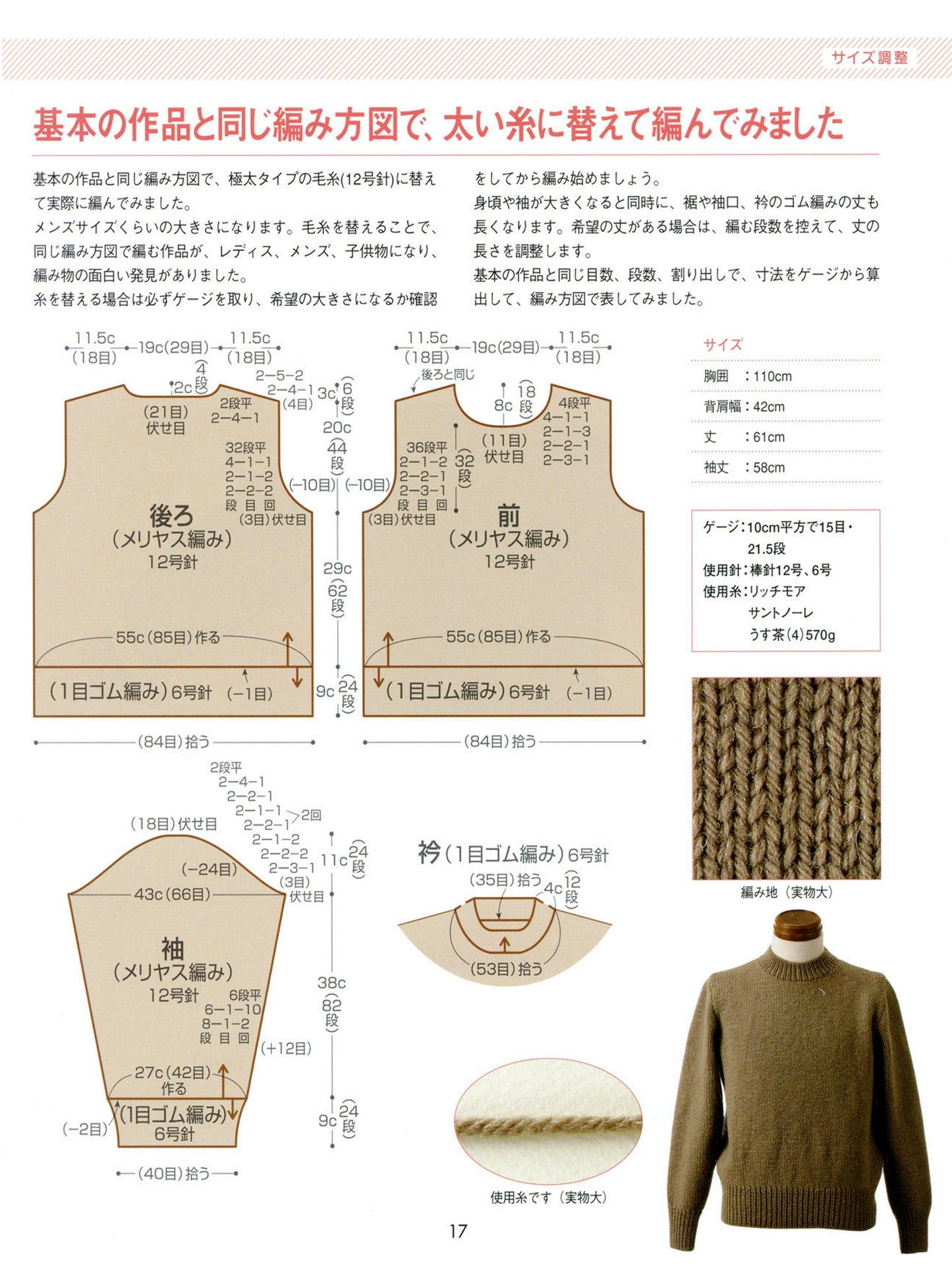 Basics of Easy Size Adjustment, Drafting, and Indexing for Knitting