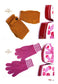 Warm Autumn and Winter Knitted Hat, Scarf and Gloves (2015) (CHINESE)
