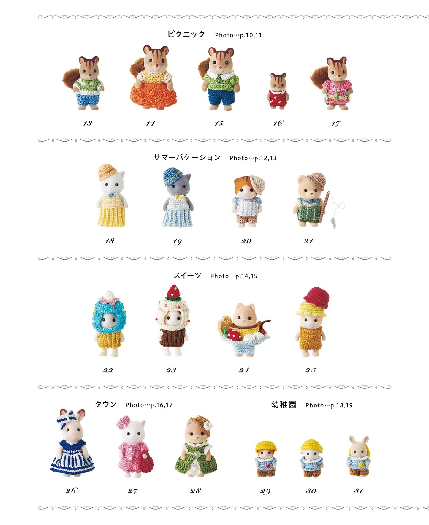 Tiny Clothes & Costume Book for Sylvanian Families (2022)