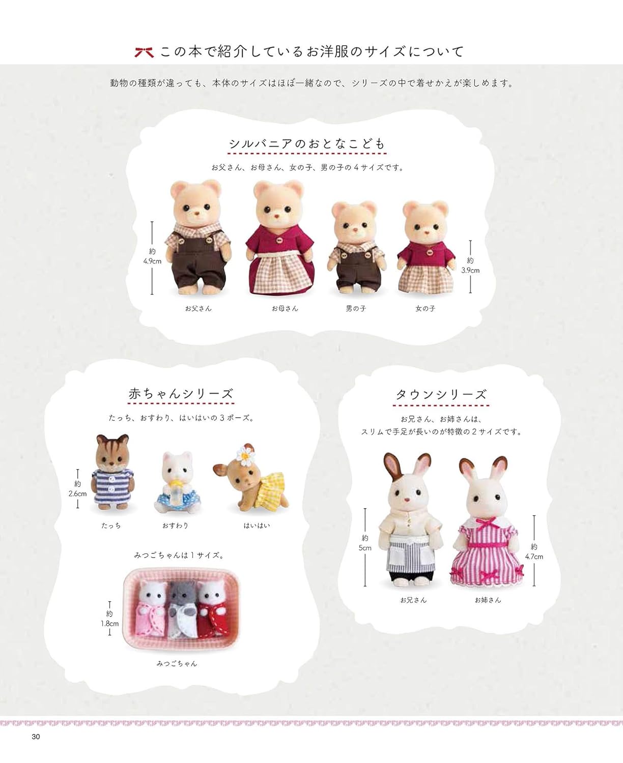 Sylvanian Families Outfits and Accessories Sewing (Lady Boutique Series No.4906)