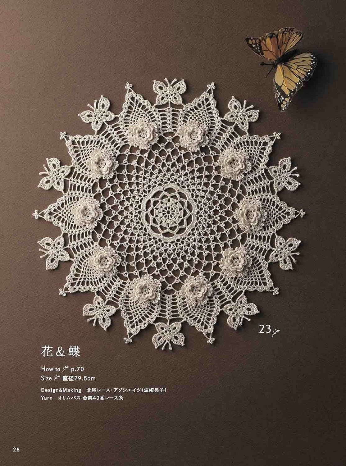 Beautiful Handicraft Flower Lace Doily (2022)