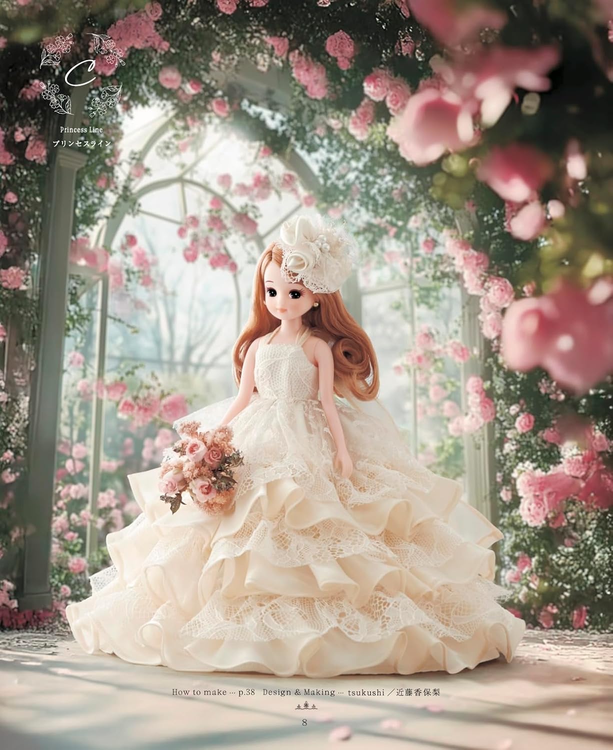 Licca-Chan's Dress Up Wedding Dress Sewing Book (applemints) (2025)