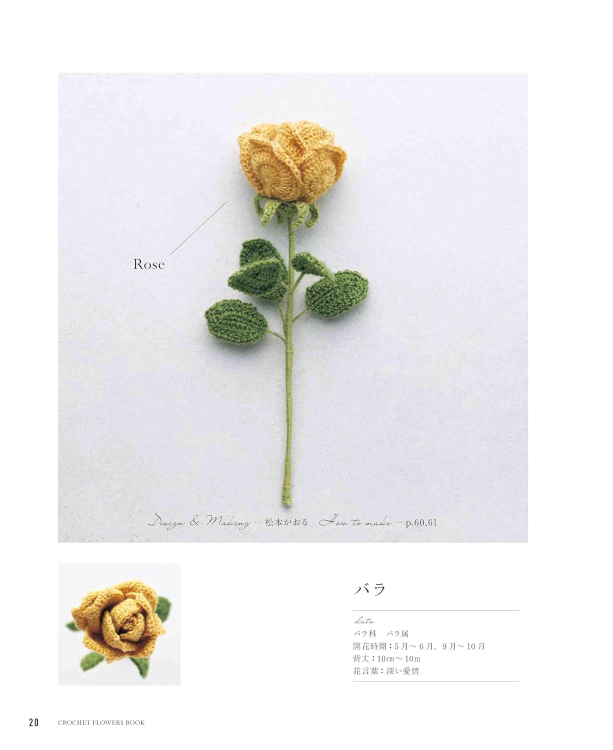 Knitting with ECO VITA - Crochet Elegant Flower Illustrated Book (applemints) (2024)