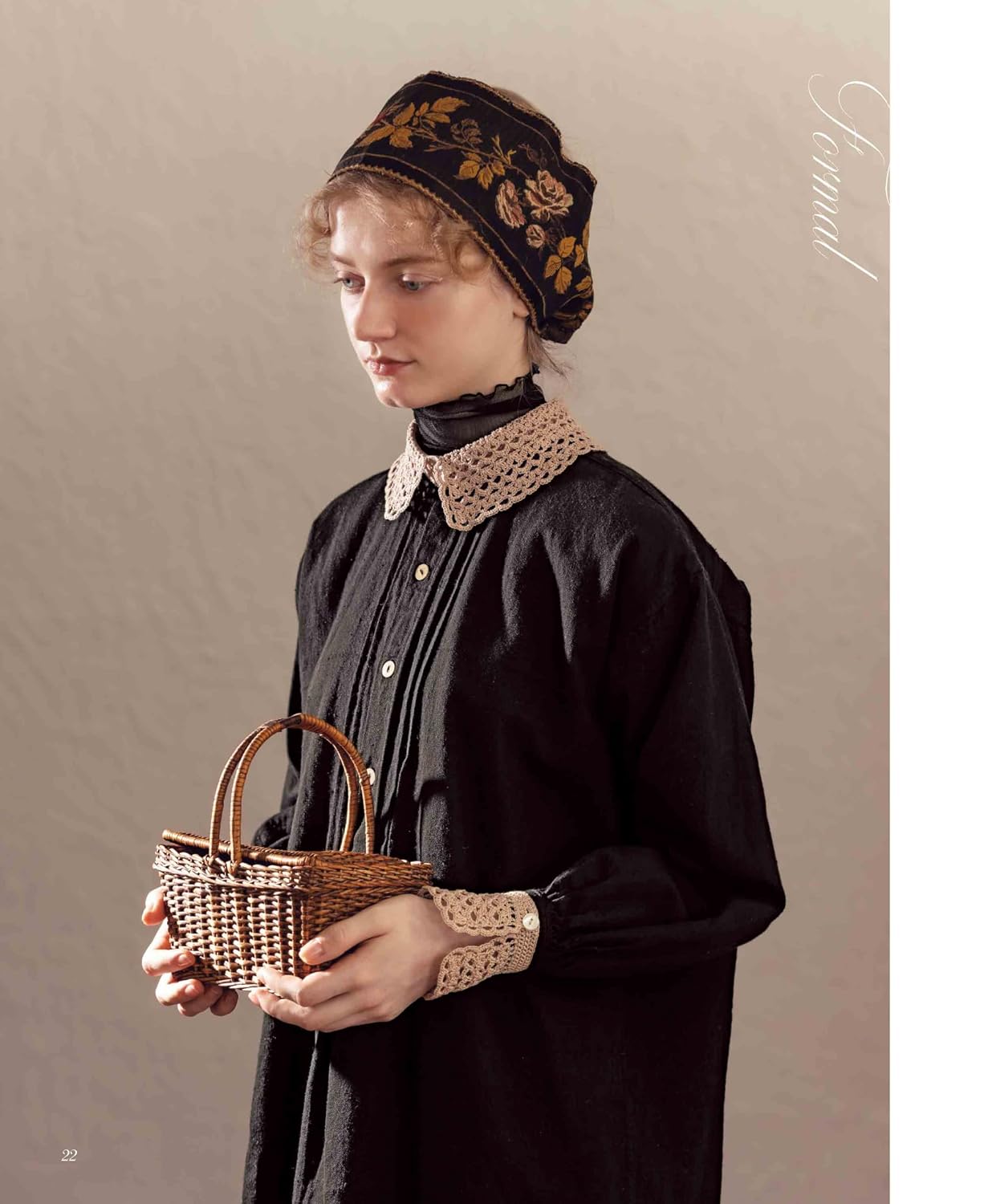 Antique-Style Crochet Lace Detachable Collar & Cuffs (applemints) (2026)