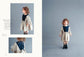 Stylish and Cute Children's Clothes by Harumi Watanabe (Heart Warming Life Series) (2022)