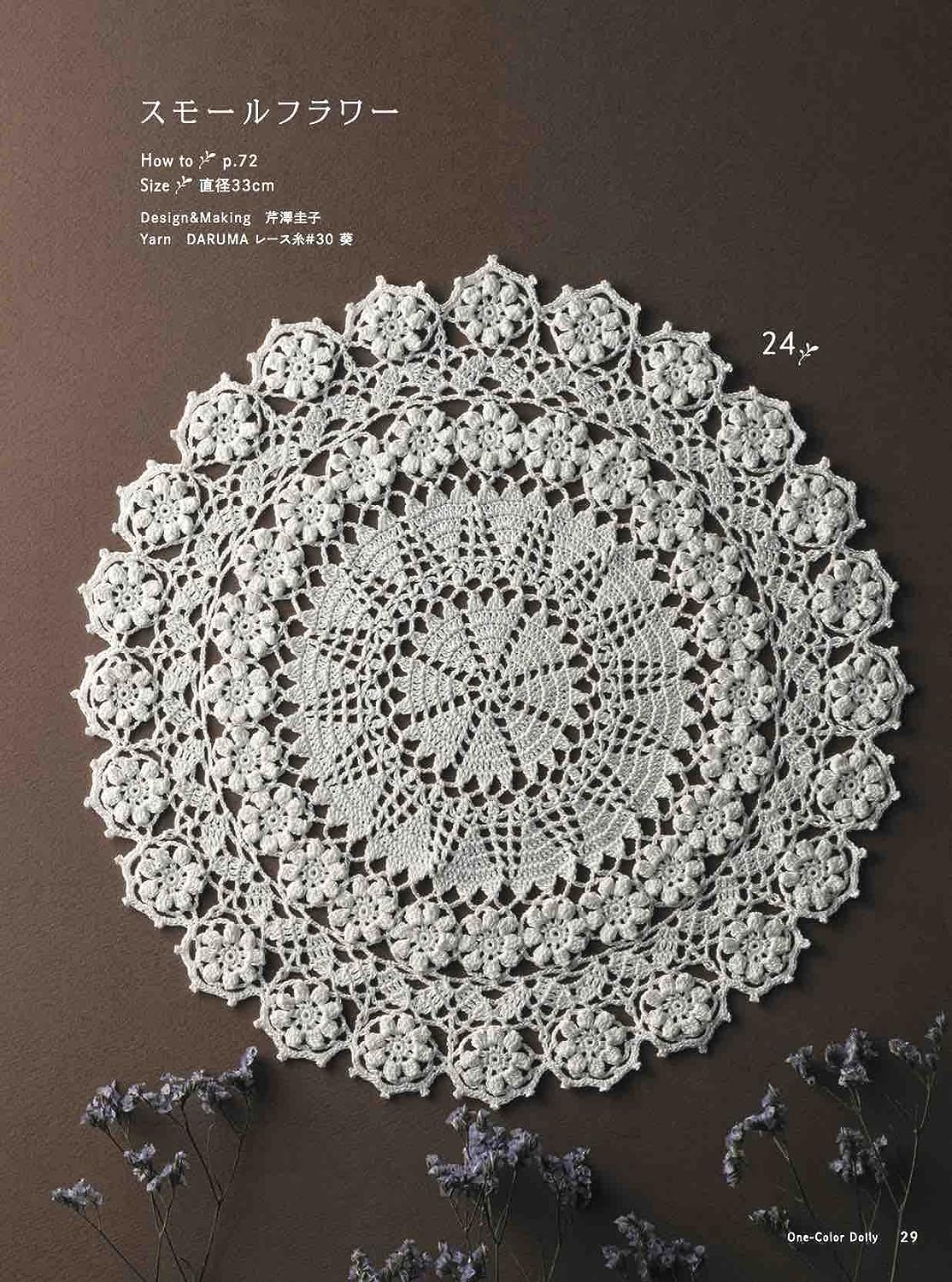 Beautiful Handicraft Flower Lace Doily (2022)