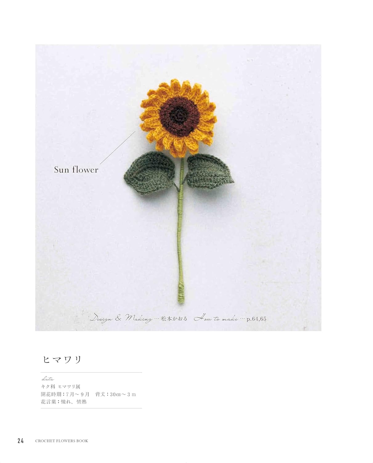 Knitting with ECO VITA - Crochet Elegant Flower Illustrated Book (applemints) (2024)