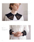 Antique-Style Crochet Lace Detachable Collar & Cuffs (applemints) (2026)