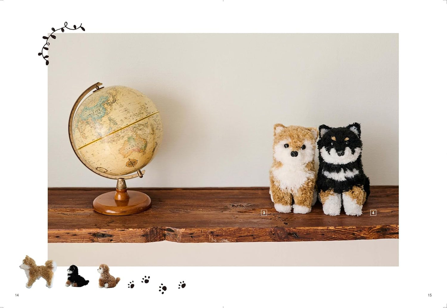 Shiba Inu and Japanese Dog Amigurumi by Mieko Mamichi (2023)